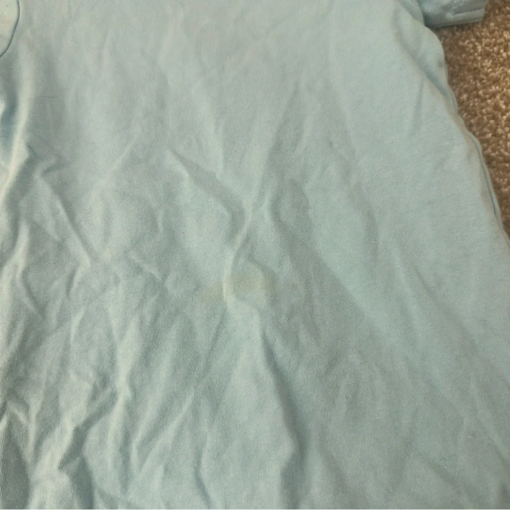Cotton On Baby 0-3M Foo Fighters Graphic Band Tee Romper Blue